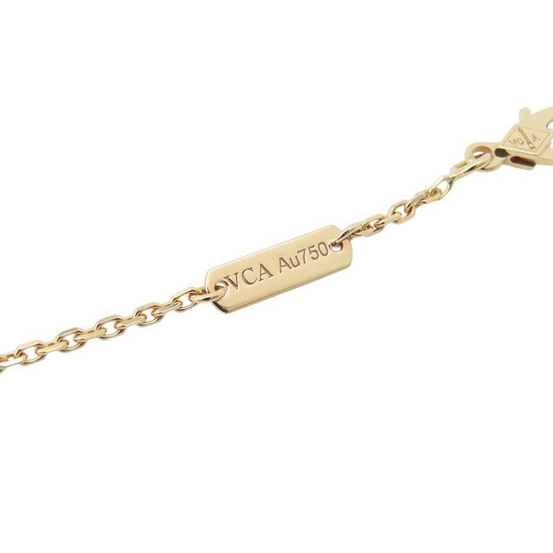 ヴァンクリーフ&アーペル ネックレス ヴィンテージ アルハンブラ ペンダント マラカイト K18YGイエローゴールド VCAR09VA00