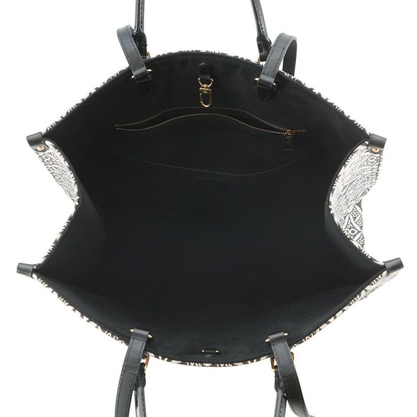 ルイヴィトン トートバッグ モノグラム・ジャカード/SINCE1854 オンザゴーGM M57207 LOUIS VUITTON 2way ブラック 黒