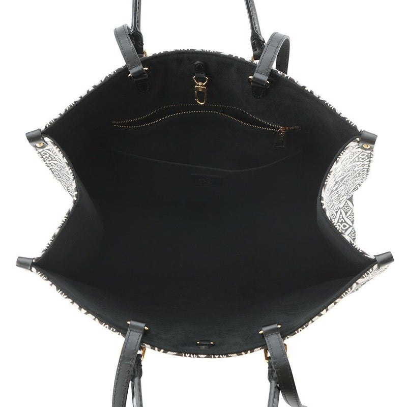 ルイヴィトン トートバッグ モノグラム・ジャカード/SINCE1854 オンザゴーGM M57207 LOUIS VUITTON 2way ブラック 黒