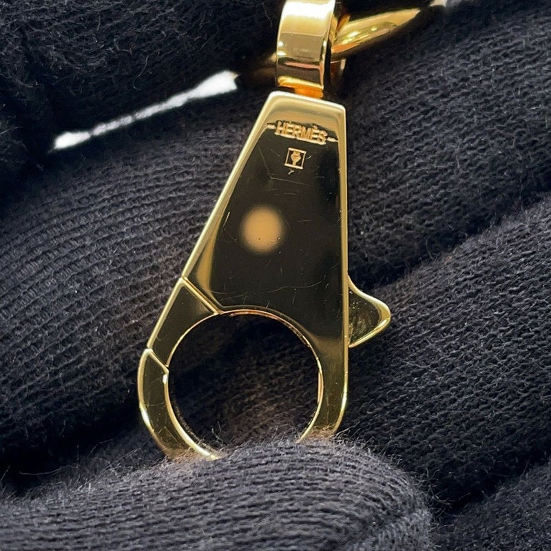 エルメス ショルダーストラップ ミニ ドッグ カレ バンドリエール エトゥープ/ゴールド金具 スイフト C刻印