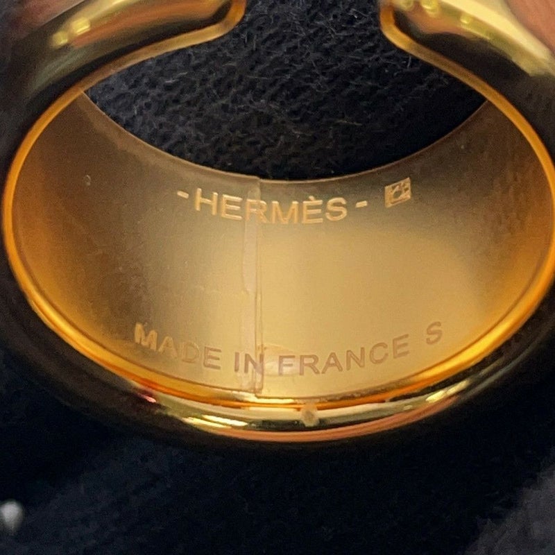 エルメス リング オランプGM ゴールド/ゴールド金具 エプソン サイズS HERMES 指輪