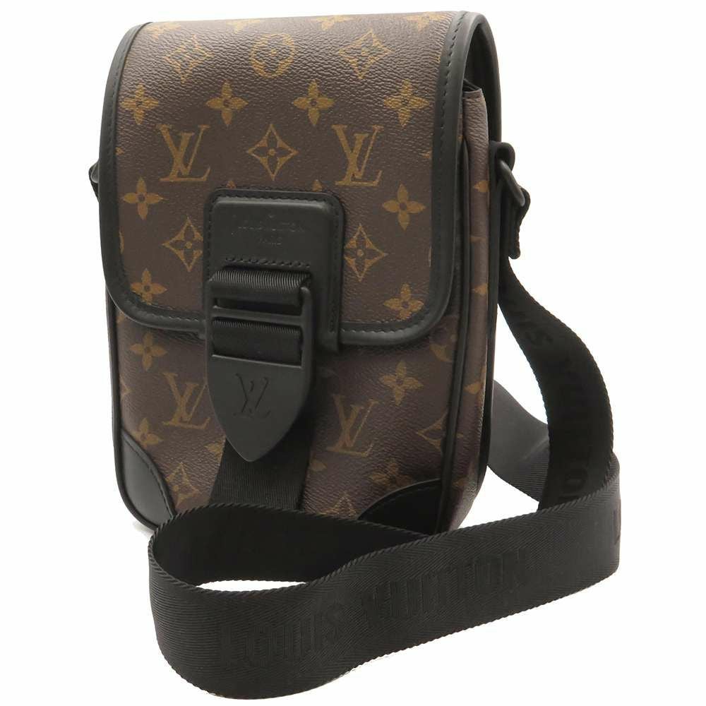 Louis Vuitton モノグラム マカサーアーチーメッセンジャー ルイヴィトン ショルダーバッグ モノグラム・マカサー アーチー