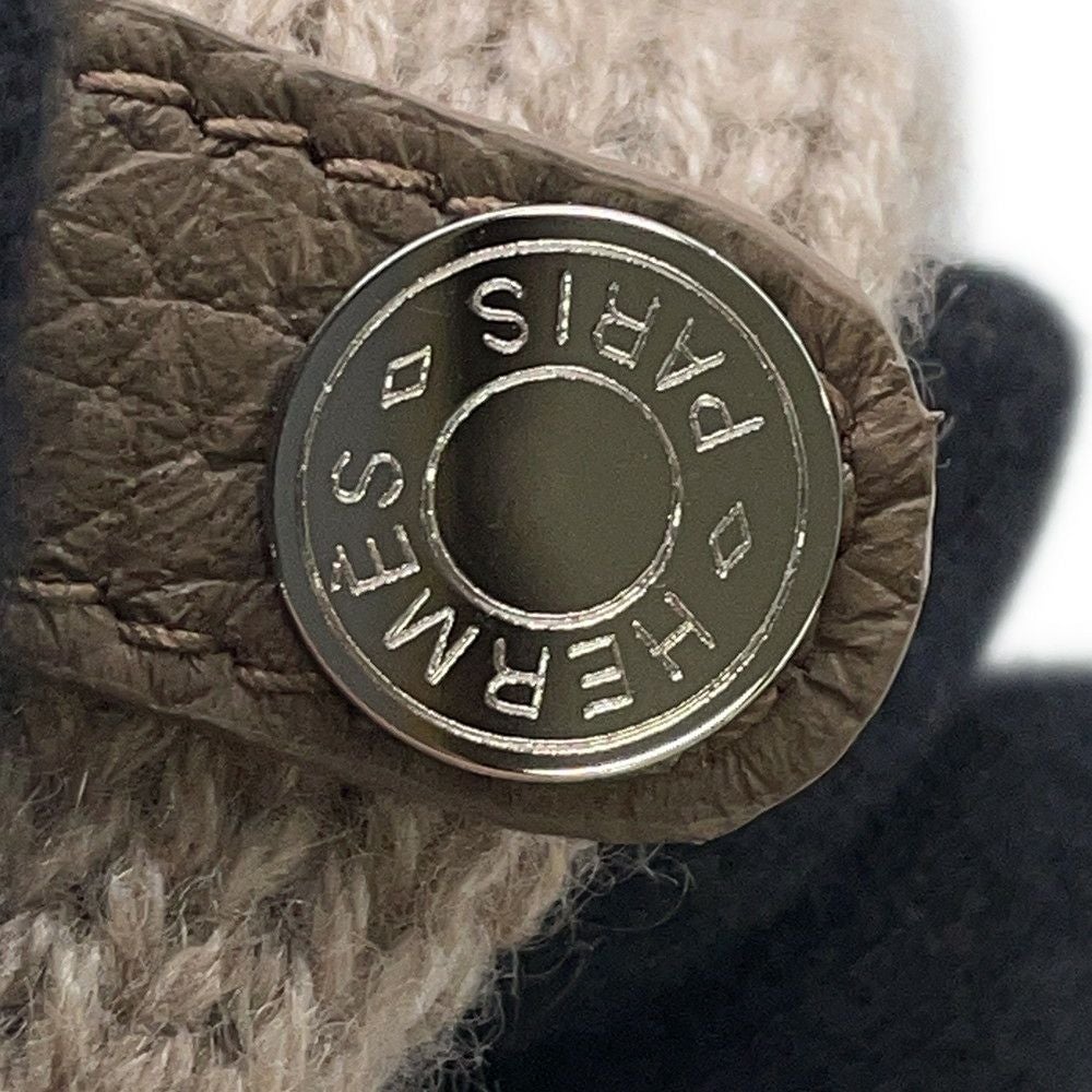 HERMES エルメス手袋2024年新作 ボルチモア エルメス グローブ ボルチモア セリエボタン カシミア ディアスキン