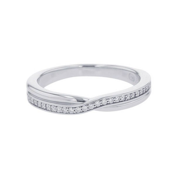 ハリーウィンストン リング トリスト・ワンロウ・バンドリング ダイヤ29P 計0.12ct PT950 サイズ約13号 WBDPRD1RTST-065