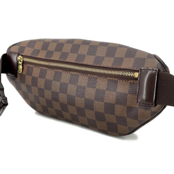 ルイヴィトン ボディバッグ ダミエ・エベヌ バムバッグ・メルヴィール N51172 LOUIS VUITTON ウエストバッグ