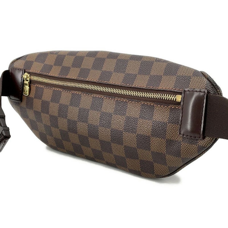 ルイヴィトン ボディバッグ ダミエ・エベヌ バムバッグ・メルヴィール N51172 LOUIS VUITTON ウエストバッグ