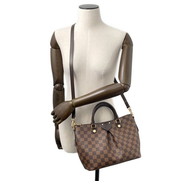 ルイヴィトン ハンドバッグ ダミエ・エベヌ シエナPM N41545 LOUIS VUITTON 2way