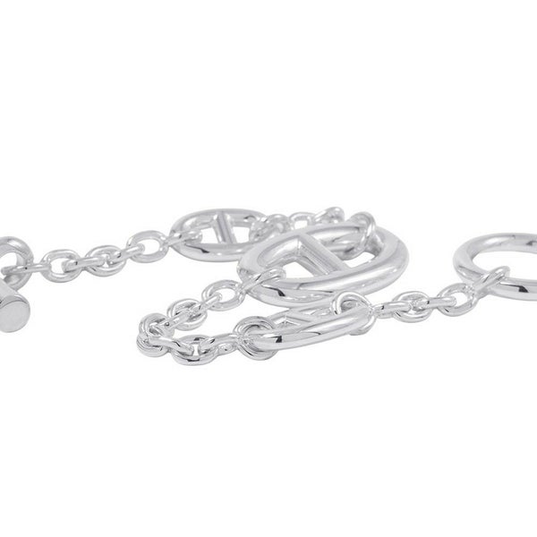 エルメス ブレスレット シェーヌダンクル ファランドール SV925シルバー サイズXS HERMES ジュエリー