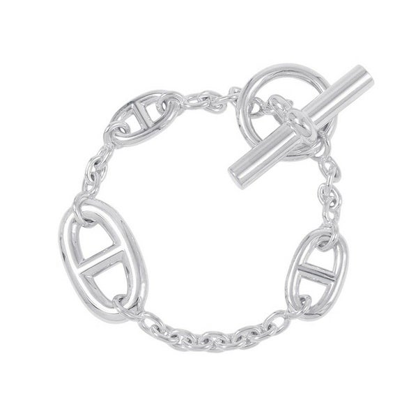 エルメス ブレスレット シェーヌダンクル ファランドール SV925シルバー サイズXS HERMES ジュエリー