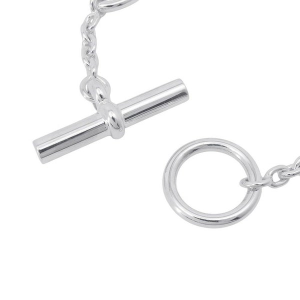 エルメス ブレスレット シェーヌダンクル ファランドール SV925シルバー サイズXS HERMES ジュエリー