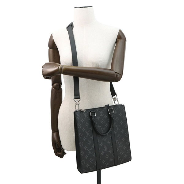 ルイヴィトン ハンドバッグ モノグラム・エクリプス サックプラ・クロス M46456 2way ブラック 黒 ショルダーバッグ