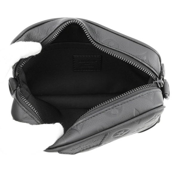 ルイヴィトン 長財布 モノグラム・シャドウ トロカデロ･ウェアラブル ウォレット M26737 ショルダーバッグ 黒 ブラック メンズ