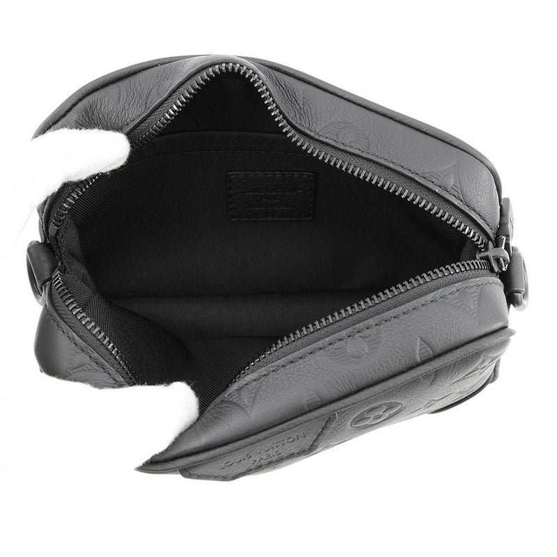 ルイヴィトン 長財布 モノグラム・シャドウ トロカデロ･ウェアラブル ウォレット M26737 ショルダーバッグ 黒 ブラック メンズ