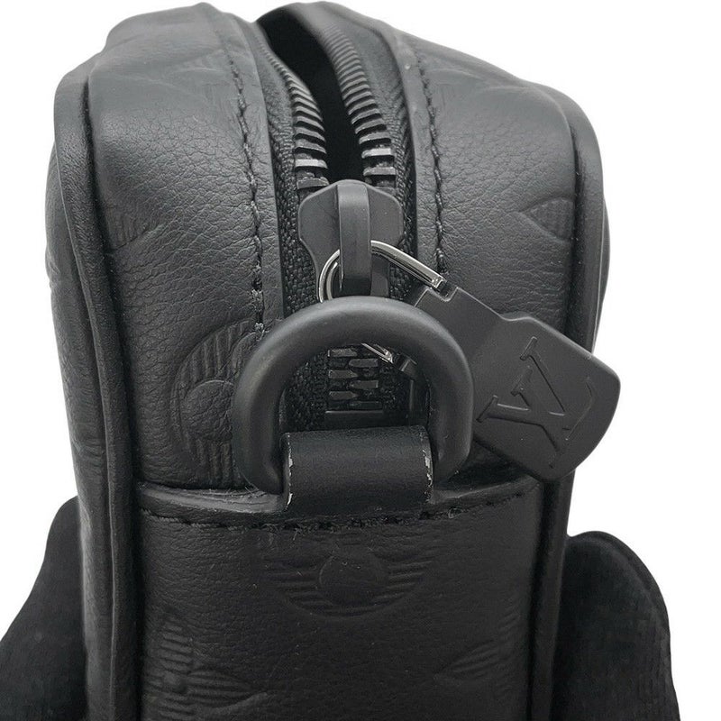 ルイヴィトン 長財布 モノグラム・シャドウ トロカデロ･ウェアラブル ウォレット M26737 ショルダーバッグ 黒 ブラック メンズ