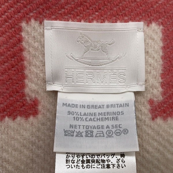 エルメス ブランケット ベビープレード アヴァロン メリノウール カシミヤ HERMES 毛布