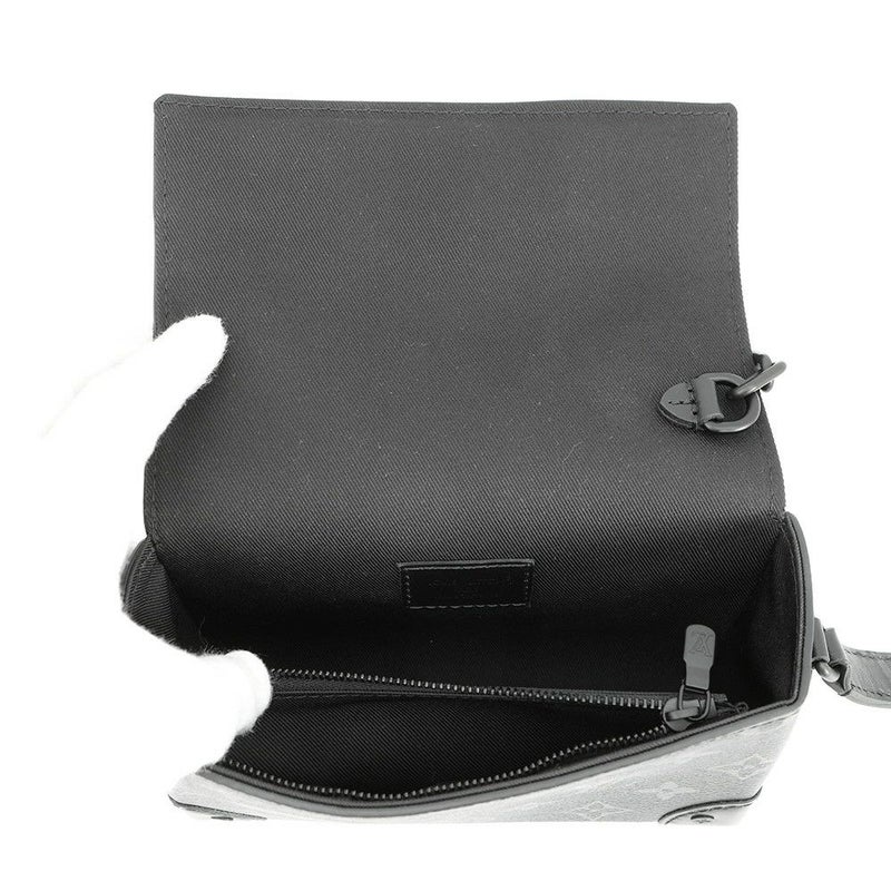 ルイヴィトン ショルダーバッグ モノグラム・エクリプス スティーマー・ウェアラブル ウォレット M81783 黒 ブラック