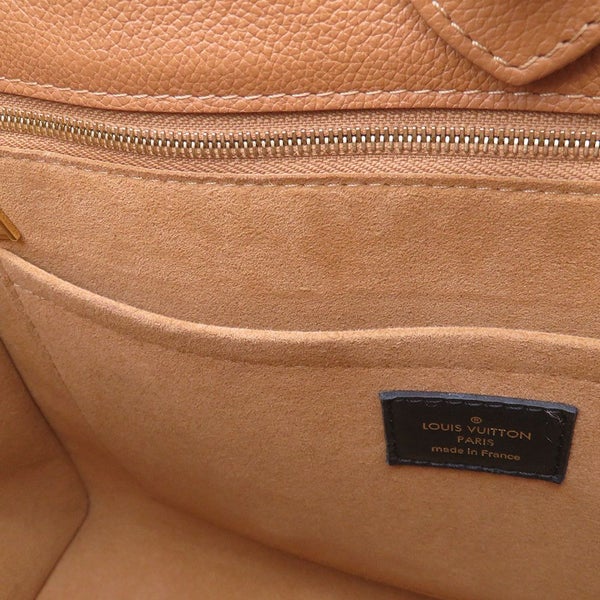 ルイヴィトン ハンドバッグ モノグラム/カーフレザー オンマイサイドMM M53823 LOUIS VUITTON ヴィトン バッグ 黒 ブラック