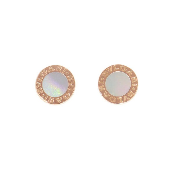 ブルガリ ピアス ブルガリ・ブルガリ イヤリング ホワイトシェル K18PGピンクゴールド OR856236 BVLGARI