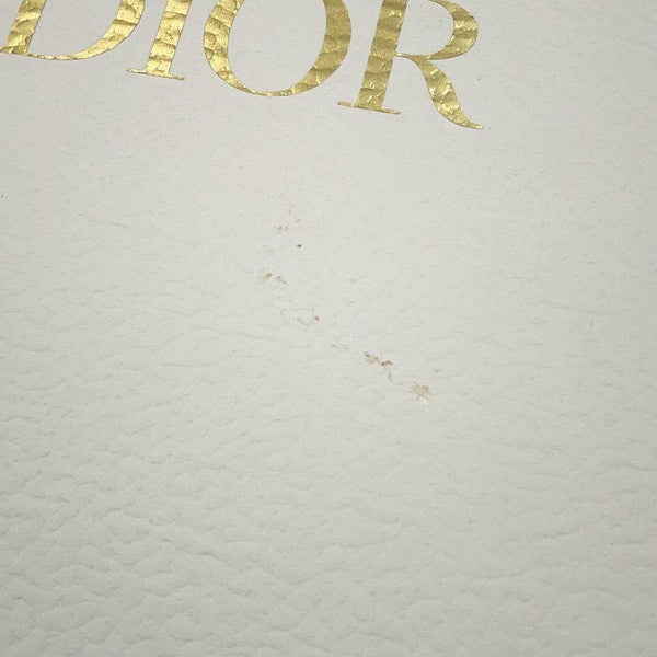 クリスチャン・ディオール ハンドバッグ レディディオール カナージュ ミニ ラムスキン M0505ONGE 2way 白 ホワイト