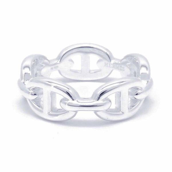 エルメス リング シェーヌダンクル アンシェネPM SV925シルバー リングサイズ59 HERMES 指輪 ジュエリー