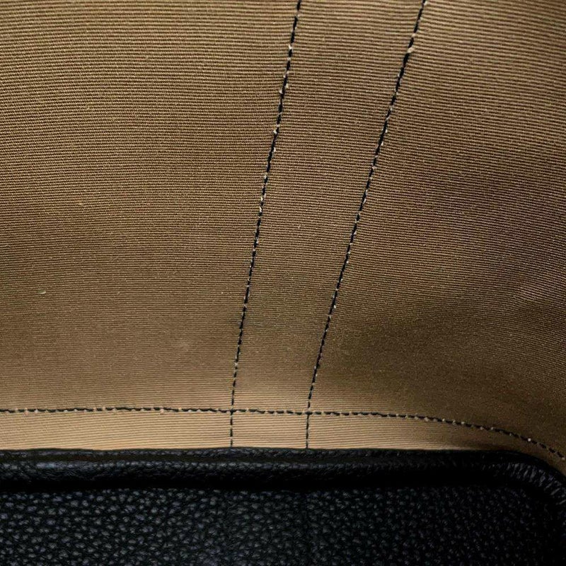 エルメス トートバッグ ガーデンパーティTPM ブラック/トレンチ/シルバー金具 トワルオフィシエ/ネゴンダ A刻印