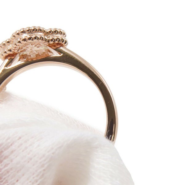 ヴァンクリーフ＆アーペル リング スウィート アルハンブラ リング K18PGピンクゴールド サイズ48 VCARO8DE00 指輪