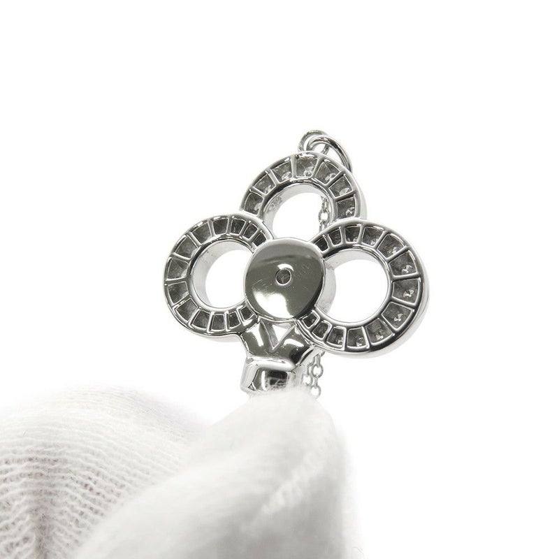 ティファニー ネックレス クラウン キー ラージ ネックレス パヴェ ダイヤモンド 計0.64ct Pt950プラチナ GRP11583 ペンダント