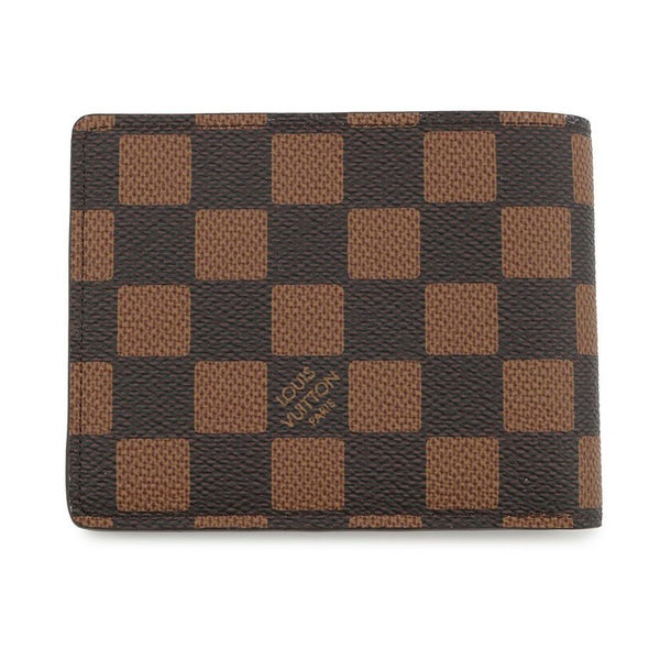 ルイヴィトン 二つ折り財布 ダミエ ポルトフォイユ・ミュルティプル N40777 2025年秋冬限定 ファレル