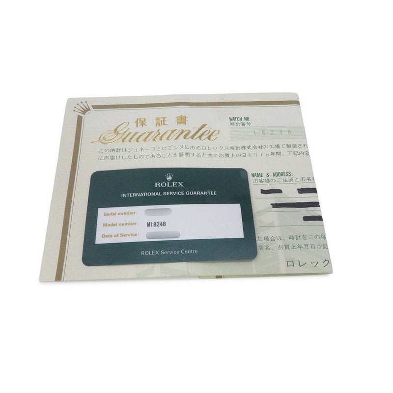 ロレックス デイデイト K18YG 10Pダイヤ Y番 18248G ウォッチ シャンパンゴールド文字盤 バーク仕上げ