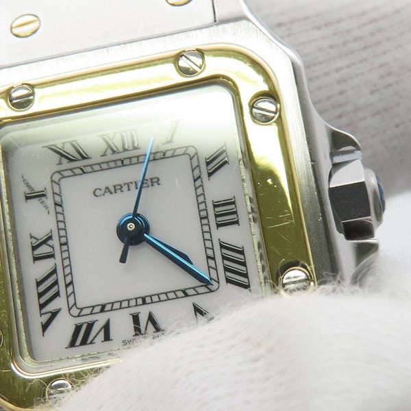 カルティエ サントスガルベ SM 82036283 Cartier 腕時計 白文字盤