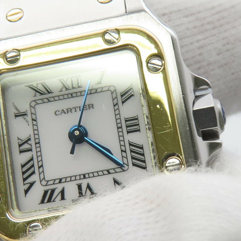 カルティエ サントスガルベ SM 82036283 Cartier 腕時計 白文字盤