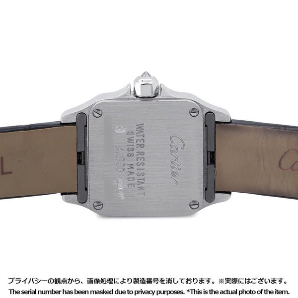 カルティエ サントス ドゥ カルティエ ミニ WF902005 クォーツ Cartier 腕時計 白文字盤