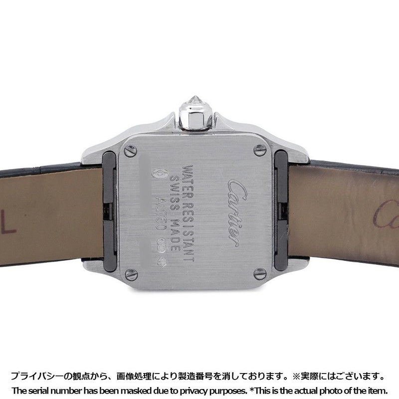 カルティエ サントス ドゥ カルティエ ミニ WF902005 クォーツ Cartier 腕時計 白文字盤