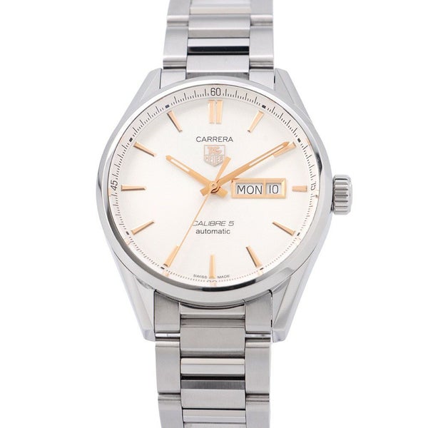 タグホイヤー カレラ キャリバー5 デイデイト TAG Heuer WAR201D.BA0723 腕時計 ウォッチ 白文字盤