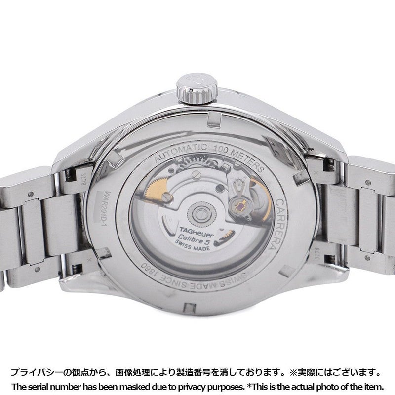 タグホイヤー カレラ キャリバー5 デイデイト TAG Heuer WAR201D.BA0723 腕時計 ウォッチ 白文字盤