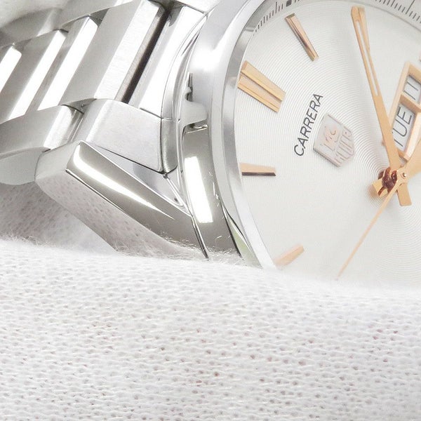 タグホイヤー カレラ キャリバー5 デイデイト TAG Heuer WAR201D.BA0723 腕時計 ウォッチ 白文字盤