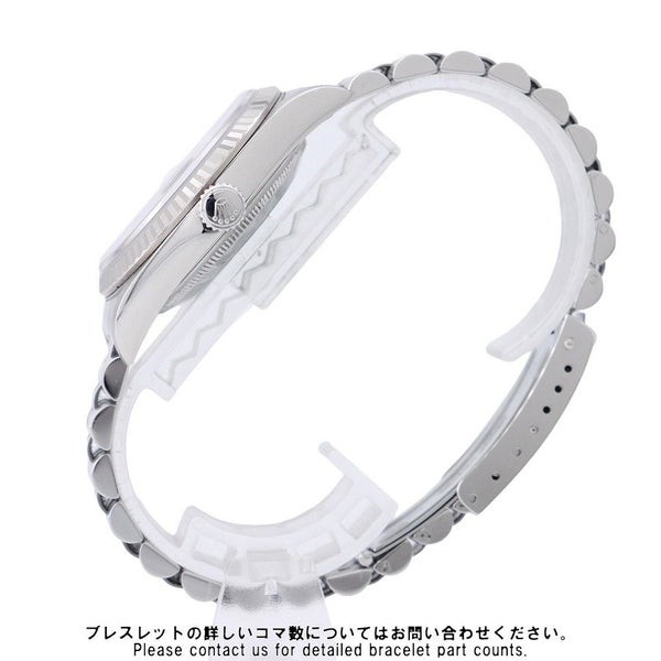 ロレックス デイトジャスト36 P番 SS/K18WGホワイトゴールド 10Pダイヤ 16234G ROLEX 腕時計 ソーダライト文字盤
