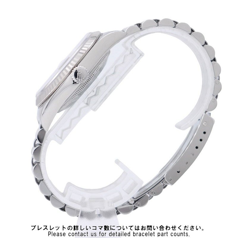 ロレックス デイトジャスト36 P番 SS/K18WGホワイトゴールド 10Pダイヤ 16234G ROLEX 腕時計 ソーダライト文字盤