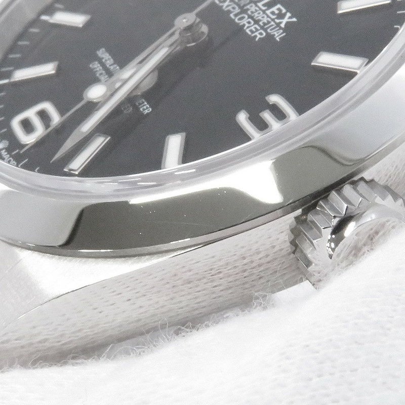 ロレックス エクスプローラー1 40 224270 ランダムシリアル ルーレット 腕時計 ウォッチ 黒文字盤