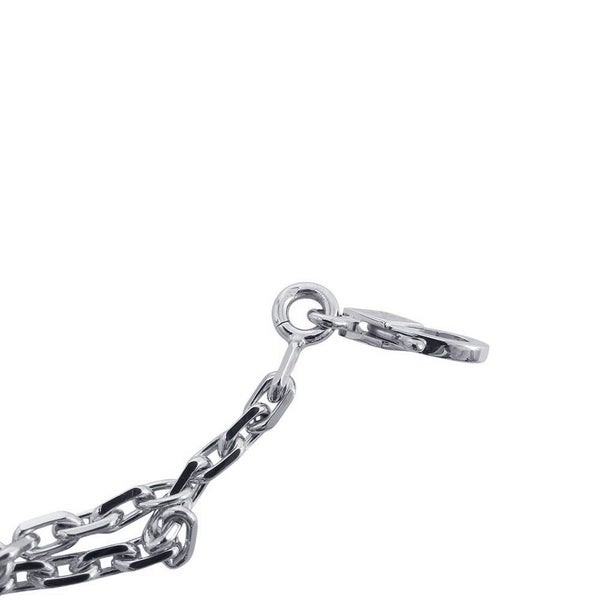 ヴァンクリーフ&アーペル ネックレス マジック アルハンブラ 6モチーフ マザーオブパール K18WGホワイトゴールド VCARP3TK00