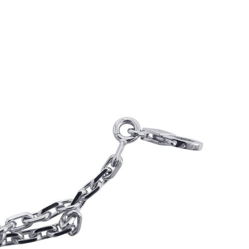 ヴァンクリーフ&アーペル ネックレス マジック アルハンブラ 6モチーフ マザーオブパール K18WGホワイトゴールド VCARP3TK00