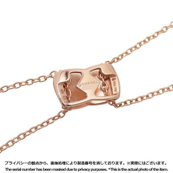 シャネル ネックレス ココ クラッシュ コレクション ネックレス K18PGピンクゴールド J11356 CHANEL ペンダント ジュエリー
