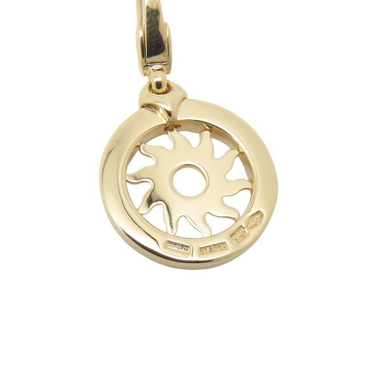 ブルガリ ネックレス トンドサンチャーム K18YGイエローゴールド BVLGARI ジュエリー ペンダント