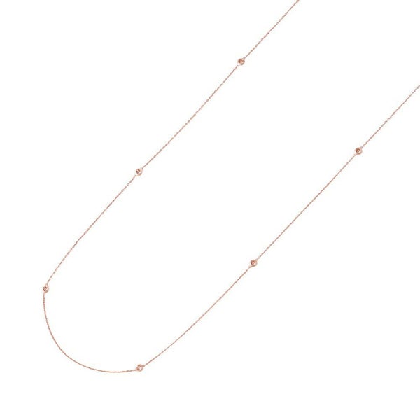 カルティエ ネックレス ディアマン レジェ ダイヤモンド 12P K18PGピンクゴールド B7221000 Cartier ロングネックレス