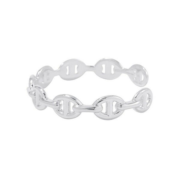 エルメス ブレスレット シェーヌダンクル アンシェネ バングル SV925シルバー サイズLG HERMES バングル