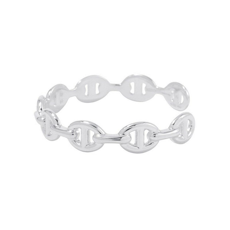 エルメス ブレスレット シェーヌダンクル アンシェネ バングル SV925シルバー サイズLG HERMES バングル