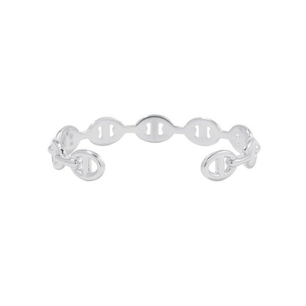 エルメス ブレスレット シェーヌダンクル アンシェネ バングル SV925シルバー サイズLG HERMES バングル