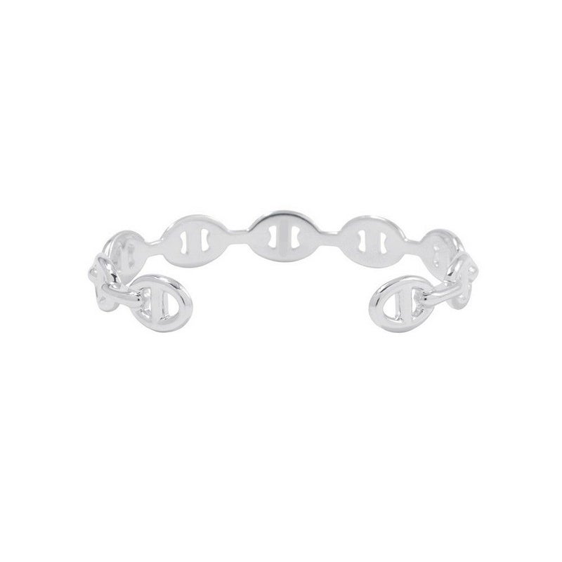 エルメス ブレスレット シェーヌダンクル アンシェネ バングル SV925シルバー サイズLG HERMES バングル