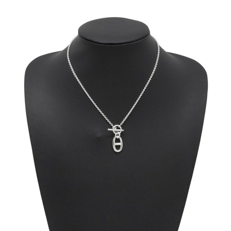 エルメス ネックレスシェーヌダンクル アミュレット SV925シルバー HERMES ジュエリー