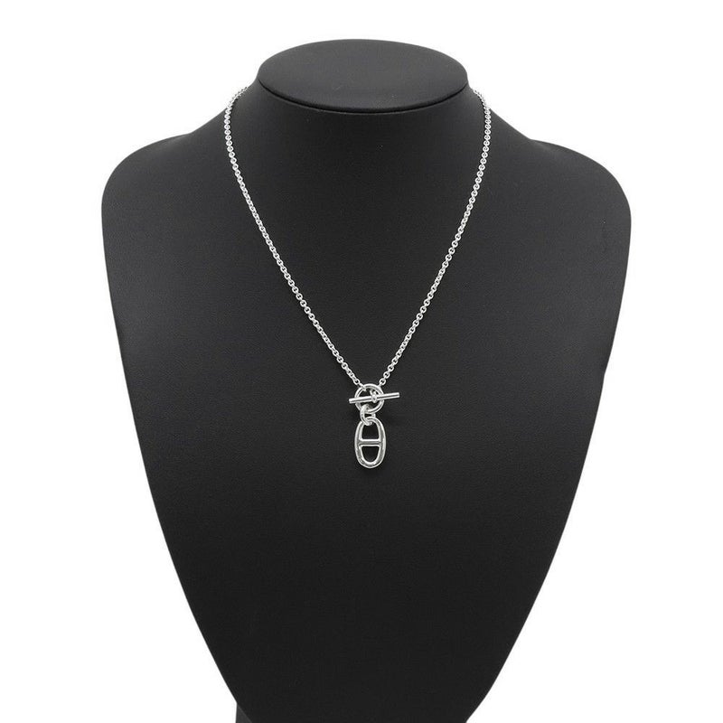 エルメス ネックレス シェーヌダンクル アミュレット SV925シルバー HERMES ジュエリー